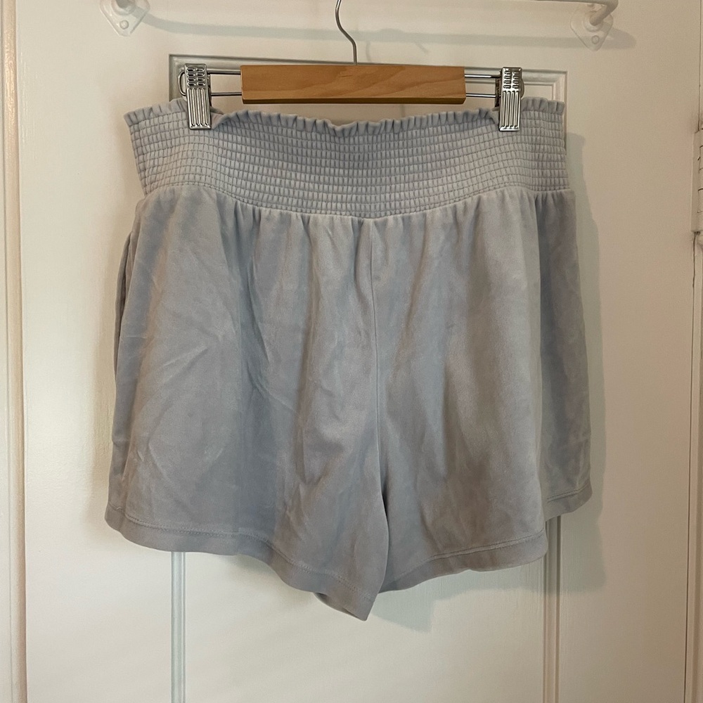 Old Navy Gray High Waist Sleep Shorts